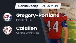 Recap: Gregory-Portland  vs. Calallen  2019