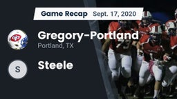 Recap: Gregory-Portland  vs. Steele 2020
