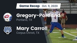 Recap: Gregory-Portland  vs. Mary Carroll  2020