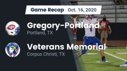 Recap: Gregory-Portland  vs. Veterans Memorial  2020