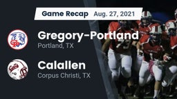 Recap: Gregory-Portland  vs. Calallen  2021