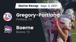 Recap: Gregory-Portland  vs. Boerne  2021