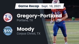 Recap: Gregory-Portland  vs. Moody  2021