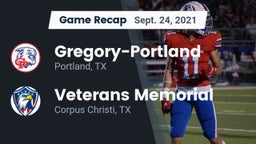 Recap: Gregory-Portland  vs. Veterans Memorial  2021