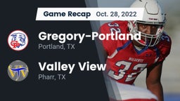 Recap: Gregory-Portland  vs. Valley View  2022