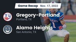 Recap: Gregory-Portland  vs. Alamo Heights  2022