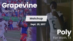 Matchup: Grapevine High vs. Poly  2017