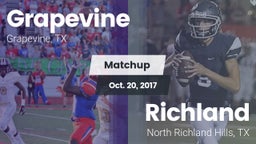 Matchup: Grapevine High vs. Richland  2017