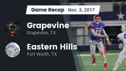 Recap: Grapevine  vs. Eastern Hills  2017