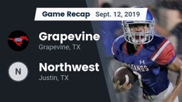 Recap: Grapevine  vs. Northwest   2019