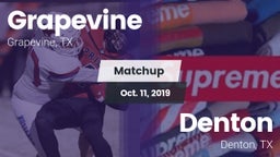 Matchup: Grapevine High vs. Denton  2019