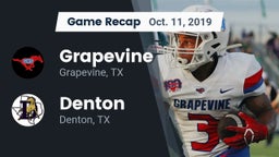 Recap: Grapevine  vs. Denton  2019