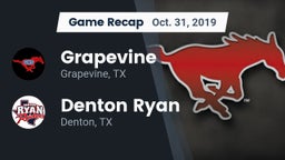 Recap: Grapevine  vs. Denton Ryan  2019