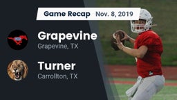 Recap: Grapevine  vs. Turner  2019