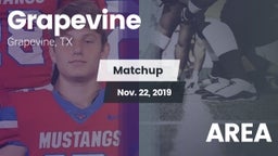 Matchup: Grapevine High vs. AREA 2019