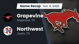Recap: Grapevine  vs. Northwest  2020