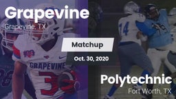 Matchup: Grapevine High vs. Polytechnic  2020