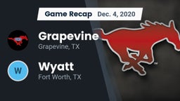 Recap: Grapevine  vs. Wyatt  2020