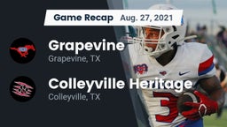 Recap: Grapevine  vs. Colleyville Heritage  2021