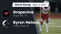 Recap: Grapevine  vs. Byron Nelson  2021