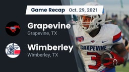 Recap: Grapevine  vs. Wimberley  2021