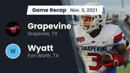 Recap: Grapevine  vs. Wyatt  2021
