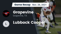 Recap: Grapevine  vs. Lubbock Cooper 2021