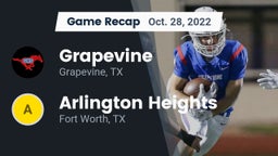 Recap: Grapevine  vs. Arlington Heights  2022