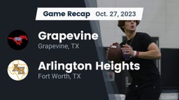 Recap: Grapevine  vs. Arlington Heights  2023