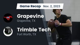 Recap: Grapevine  vs. Trimble Tech  2023