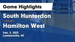 South Hunterdon  vs Hamilton West  Game Highlights - Feb. 2, 2023