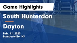 South Hunterdon  vs Dayton  Game Highlights - Feb. 11, 2023