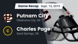 Recap: Putnam City  vs. Charles Page  2019