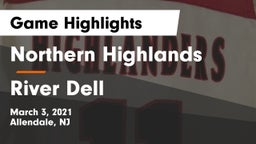 Northern Highlands  vs River Dell  Game Highlights - March 3, 2021