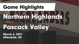 Northern Highlands  vs Pascack Valley  Game Highlights - March 6, 2021