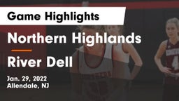 Northern Highlands  vs River Dell  Game Highlights - Jan. 29, 2022