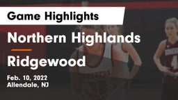 Northern Highlands  vs Ridgewood  Game Highlights - Feb. 10, 2022