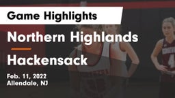 Northern Highlands  vs Hackensack  Game Highlights - Feb. 11, 2022
