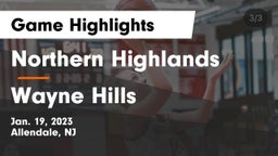 Northern Highlands  vs Wayne Hills  Game Highlights - Jan. 19, 2023