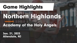 Northern Highlands  vs Academy of the Holy Angels Game Highlights - Jan. 21, 2023