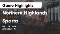 Northern Highlands  vs Sparta  Game Highlights - Feb. 22, 2023