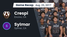 Recap: Crespi  vs. Sylmar  2017