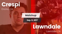 Matchup: Crespi  vs. Lawndale  2017