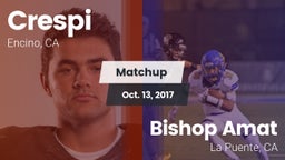 Matchup: Crespi  vs. Bishop Amat  2017