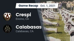 Recap: Crespi  vs. Calabasas  2021