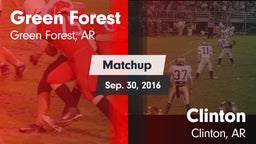 Matchup: Green Forest High vs. Clinton  2016