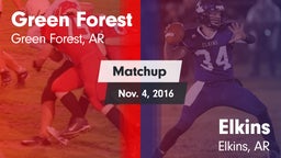 Matchup: Green Forest High vs. Elkins  2016