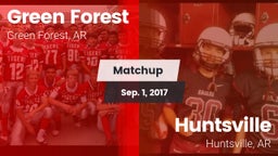 Matchup: Green Forest High vs. Huntsville  2017