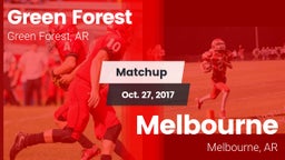 Matchup: Green Forest High vs. Melbourne  2017