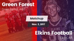 Matchup: Green Forest High vs. Elkins  Football 2017